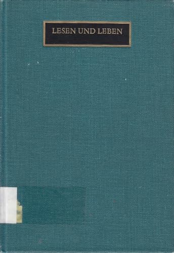 Beispielbild fr Lesen und Leben. Eine Publikation des Brsenvereins des Deutschen Buchhandels in Frankfurt am Main zum 150. Jahrestag der Grndung des Brsenvereins . Buchhndler am 30. April 1825 in Leipzig zum Verkauf von medimops