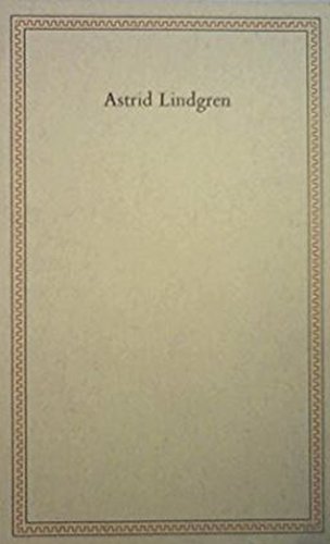 9783765708206: Astrid Lindgren. Ansprachen anlsslich der Verleihung des Friedenspreises des Deutschen Buchhandels 1978