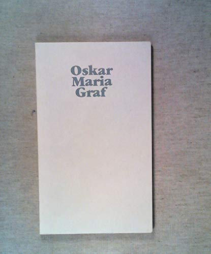 Beispielbild fr Oskar Maria Graf Briefe aus dem Exil - Aus unverffemtlichenBestnden der Deutschen Bibliothek zum Verkauf von Antiquariat Foertsch