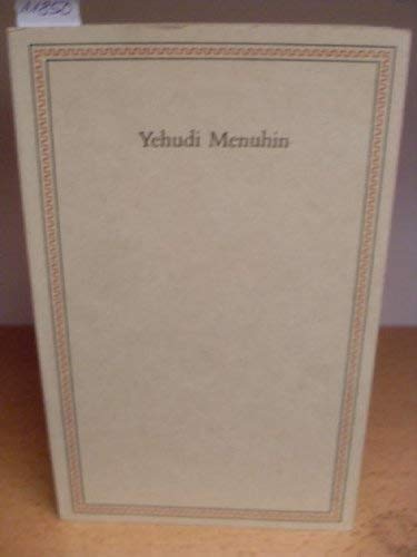 Beispielbild fr Friedenspreis des Deutschen Buchhandels / Ansprachen aus Anlass der Verleihung: Friedenspreis des Deutschen Buchhandels / Yehudi Menuhin: Ansprachen aus Anlass der Verleihung zum Verkauf von Versandantiquariat Felix Mcke