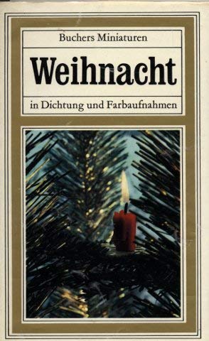 Stock image for Weihnacht. (Bd. 30) for sale by Versandantiquariat Felix Mcke