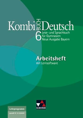 9783766136466: Kombi-Buch Deutsch 6. Neue Ausgabe Bayern. Arbeitsheft: Lese- und Sprachbuch fr Gymnasien