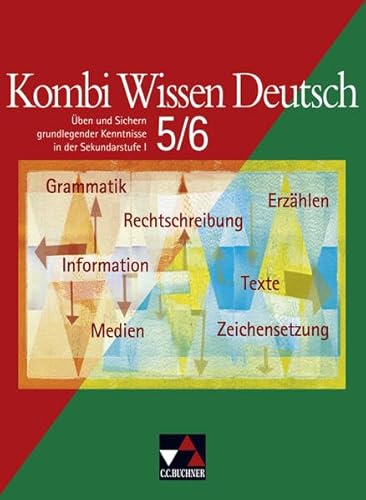 9783766141767: Kombi Wissen Deutsch 5/6: ben und Sichern grundlegender Kenntnisse in der Sekundarstufe I