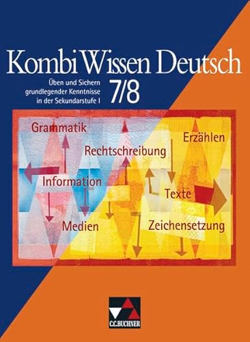 9783766141774: Kombi Wissen Deutsch 7/8: ben und Sichern grundlegender Kenntnisse in der Sekundarstufe I
