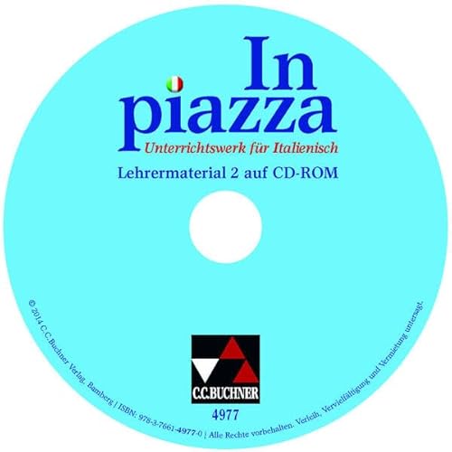 Beispielbild fr In piazza A / In piazza A/B LM 2: Unterrichtswerk fr Italienisch (Sekundarstufe II) / Zu den Lektionen 9-15. CD-ROM zum Verkauf von medimops