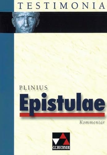 Beispielbild fr Plinius: Epistulae - Kommentar zum Verkauf von medimops