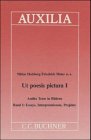 Stock image for Ut poesis pictura. Antike Texte in Bildern: Ut poesis pictura, Bd.1 : Essays, Interpretationen, Proj for sale by medimops