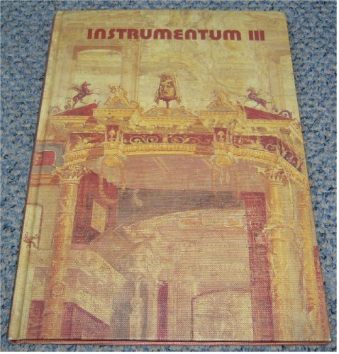 Imagen de archivo de Instrumentum III / Lateinisches Unterrichtswerk a la venta por Osterholzer Buch-Antiquariat
