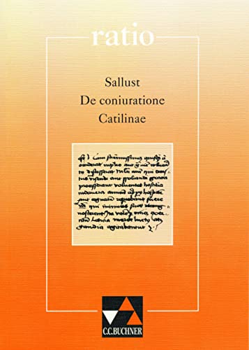 9783766157669: De coniuratione Catilinae. Mit Begleittexten. (Lernmaterialien)