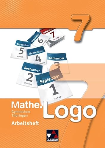 9783766184276: Mathe.Logo 7 Gymnasium Thringen Arbeitsheft