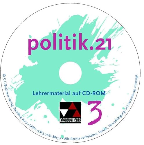 9783766188137: politik.21 Band 3 Lehrermaterial: Politik und Wirtschaft