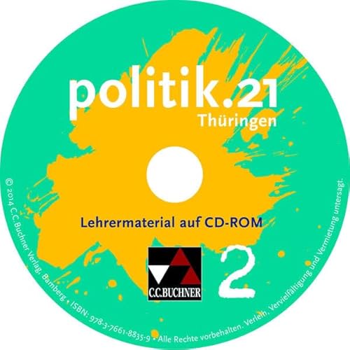 Beispielbild fr Politik.21 Band 2 Thringen Lehrermaterial : CD-ROM zum Verkauf von Buchpark