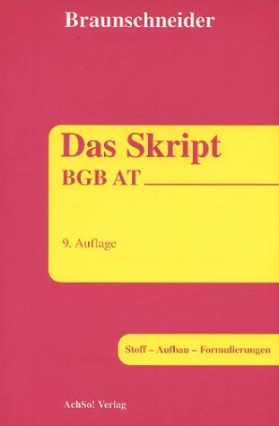 9783766312181: BGB AT (Livre en allemand)