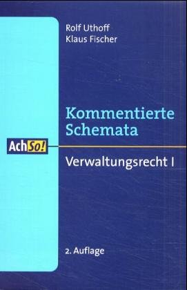 Stock image for Kommentierte Schemata. Verwaltungsrecht 1 for sale by medimops