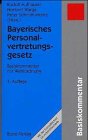 Beispielbild fr Bayerisches Personalvertretungsgesetz: Basiskommentar mit Wahlordnung zum Verkauf von getbooks GmbH