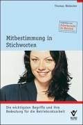 Stock image for Mitbestimmung in Stichworten for sale by medimops