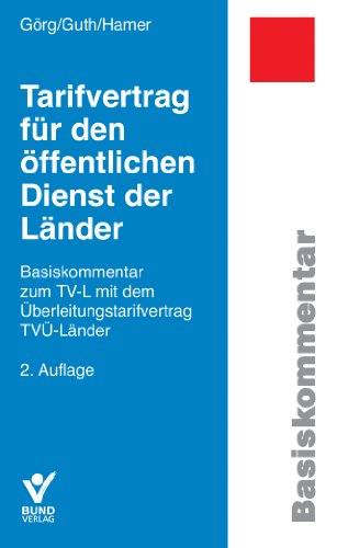 Stock image for Tarifvertrag fr den ffentlichen Dienst der Lnder: Basiskommentar zum TV-L for sale by getbooks GmbH