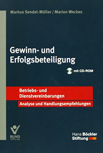 9783766362186: Gewinn- und Erfolgsbeteiligung: Betriebs- und Dienstvereinbarungen