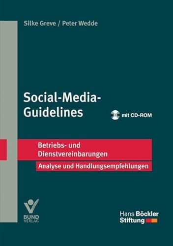 Stock image for Social-Media-Guidelines: Betriebs- und Dienstvereinbarungen for sale by medimops