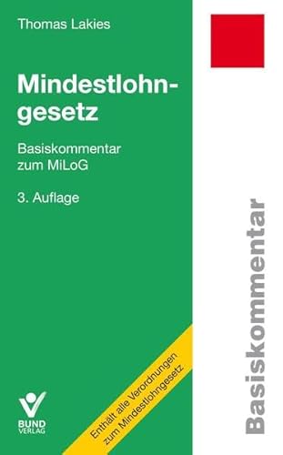 9783766366078: Mindestlohngesetz: Basiskommentar zum MiLoG