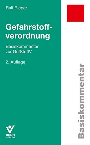 Stock image for Gefahrstoffverordnung -Language: german for sale by GreatBookPrices