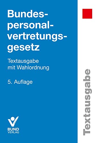 Beispielbild fr Bundespersonalvertretungsgesetz -Language: german zum Verkauf von GreatBookPrices