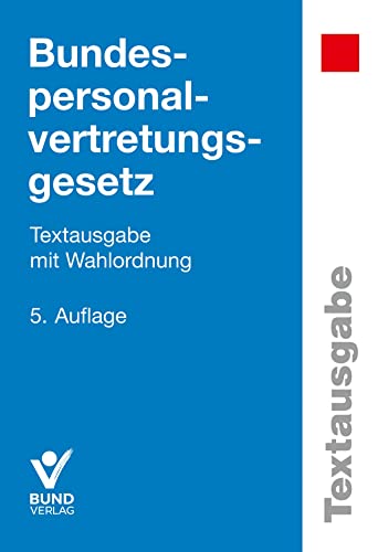Imagen de archivo de Bundespersonalvertretungsgesetz -Language: german a la venta por GreatBookPrices
