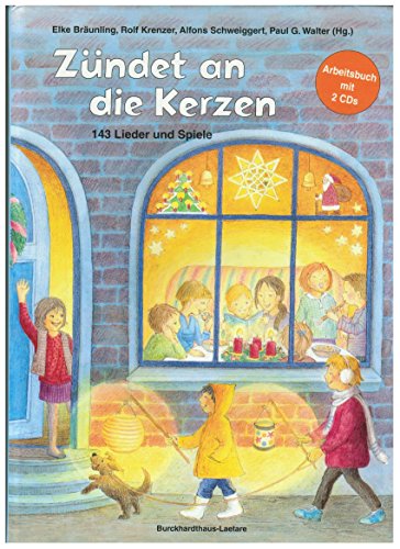 Stock image for Zündet an die Kerzen. 143 Lieder und Spiele. Arbeitsbuch mit 2 CDs. for sale by ThriftBooks-Dallas