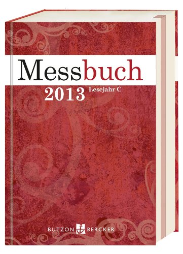 Messbuch 2013 Lesejahr C