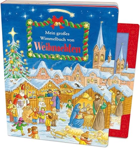 Beispielbild fr Mein groes Wimmelbuch von Weihnachten zum Verkauf von medimops