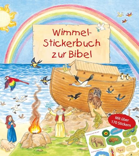 Stock image for Wimmel-Stickerbuch zur Bibel for sale by Revaluation Books