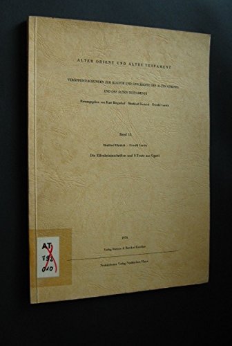 9783766689269: Die Elfenbeininschriften und S-Texte aus Ugarit - Alter Orient und Altes Testament Band 13