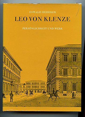 Imagen de archivo de Leo von Klenze. Persnlichkeit und Werk a la venta por medimops