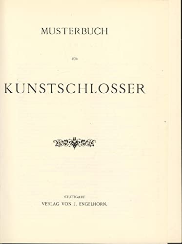 9783766706263: Musterbuch fr Kunstschlosser