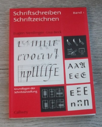 Stock image for Schriftschreiben, Schriftzeichnen I. Grundlagen der Schriftdarstellung for sale by medimops
