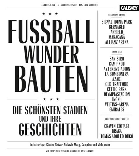 Stock image for Fussball-Wunder-Bauten: Die schnsten Stadien und ihre Geschichten for sale by Buchhandlung ERLKNIG
