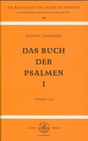 Imagen de archivo de Das Buch der Psalmen. 1: Psalm 1-72, Bd 14 a la venta por medimops