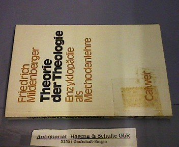 Imagen de archivo de Theorie der Theologie. Enzyklopdie als Methodenlehre. a la venta por Grammat Antiquariat