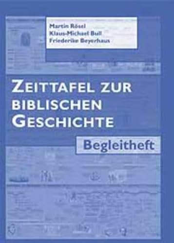 Beispielbild fr Zeittafel zur biblischen Geschichte. Begleitheft zum Verkauf von medimops