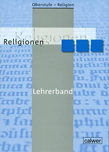 Stock image for Religionen, Lehrerband for sale by Revaluation Books