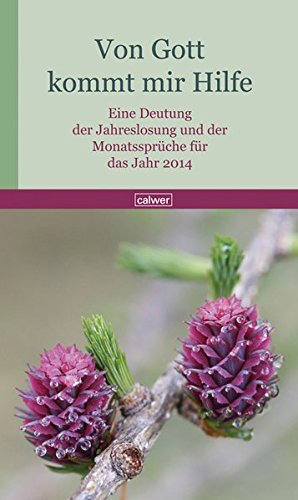 Imagen de archivo de Von Gott kommt mir Hilfe: Eine Deutung der Jahreslosung und der Monatssprche fr das Jahr 2014 a la venta por medimops