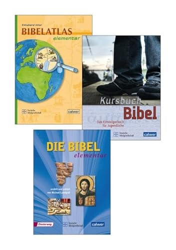 9783766843180: Kombi Paket "Bibel fr Schule und Gemeinde": Die Bibel elementar; Bibelatlas elementar (geb.), Kursbuch Bibel (geb.)