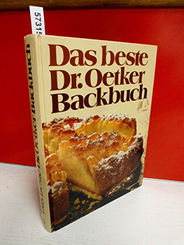 9783767001633: Das beste Dr. Oetker Backbuch