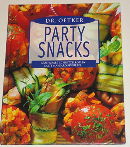 Dr. Oetker Partysnacks: Käse-Wraps, Schnitzelrollen, kalte Makkaroniwürfel