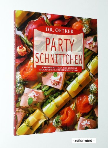Dr. Oetker Party-Schnittchen: Schwarzbrottaler, Käse-Crostini, Avocadobrote, Fischerschnittchen .