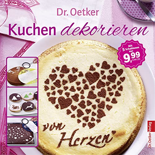 Stock image for Kuchen dekorieren - mit 5 Dekoschablonen for sale by text + tne