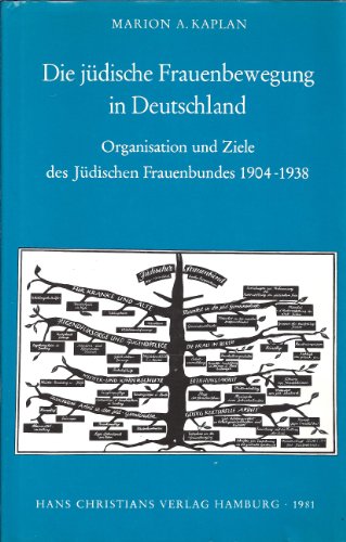 9783767206298: Die jüdische Frauenbewegung in Deutschland: Organisation und Ziele des Jüdischen Frauenbundes 1904-1938 (Hamburger Beiträge zur Geschichte der deutschen Juden)