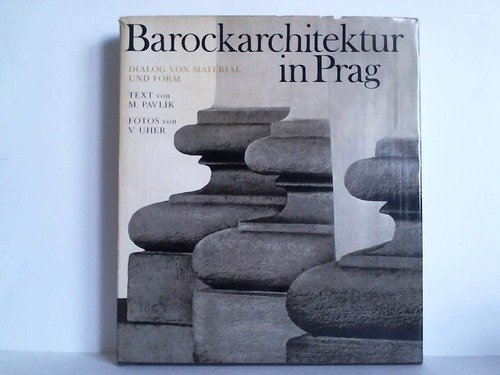 Stock image for Barockarchitektur in Prag. Dialog von Material und Form for sale by medimops