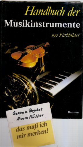 Imagen de archivo de Handbuch der Musikinstrumente a la venta por medimops