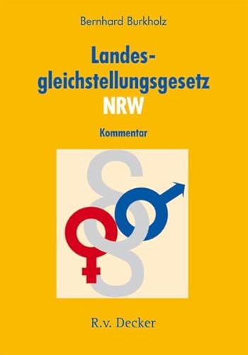 9783768505468: Landesgleichstellungsgesetz Nordrhein-Westfalen: Kommentar